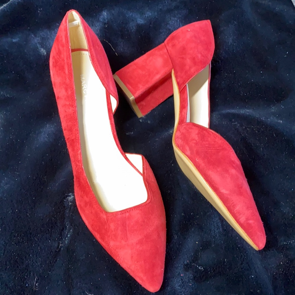 Caysen RED leather pump